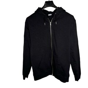 NNO7 Black Barrow Zip Hood Size Small